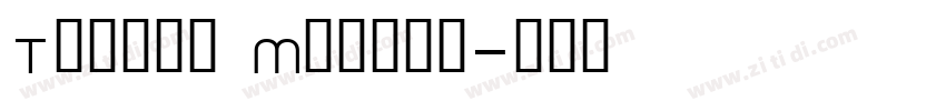 Toriga Medium字体转换